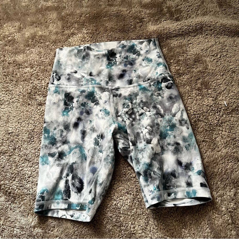 Lululemon Align Short 8" Kaleidofloral Multi size 2